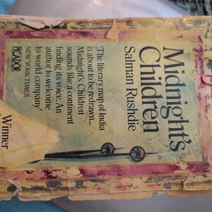 Midnight's Children by Salman Rushdie - Yellow Cover (Picador Edition)